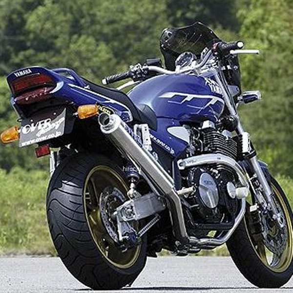 【メーカー在庫あり】 オーヴァー OVER フルエキゾースト SESMIC-3 06年以降 XJR1300 ステンレス/アルミ 02-26-00 HD店