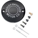 ハーレー純正 タイマーカバー MOTOR CO ロゴ 04年以降 XL 黒 25600134 HD店