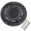 ハーレー純正 ダービーカバー MOTOR CO ロゴ 16年以降 ツーリング 黒 25701022 HD店
