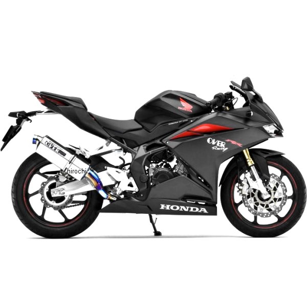 オーヴァー OVER スリップオンマフラー TTフォーミュラ 17年以降 CBR250RR フルチタン 17-02-01 HD店