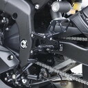オーヴァー OVER バックステップ 6ポジション 17年以降 YZF-R6 黒 51-433-01B HD店