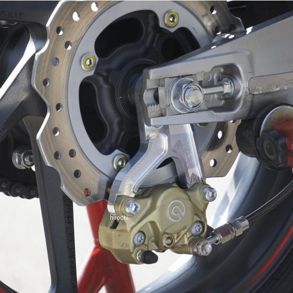 オーヴァー OVER リアキャリパーサポート ブレンボ2P カニ用 17年以降 CBR250RR シルバー 83-02-21 HD店