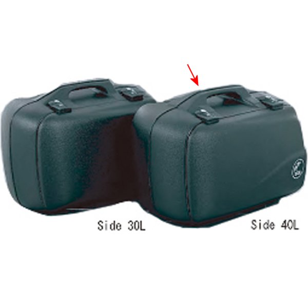 【メーカー在庫あり】 ヘプコアンドベッカー HEPCO&BECKER JUNIOR サイドケース 40L ブラック 左右ペア 610036 00 01 HD店