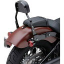 【USA在庫あり】 コブラ COBRA バックレスト デタッチ スクエア FLHC/S 11インチ 黒 1501-0604 HD店