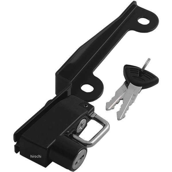 【メーカー在庫あり】 キジマ ヘルメットロック 15年以降 BMW R1200R、R1200RS 黒仕上げ 1個 BM-05007 HD店
