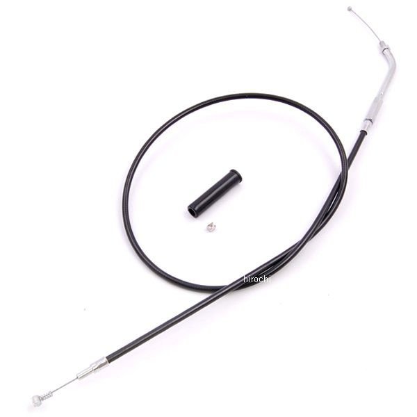 【メーカー在庫あり】 キジマ スロットルケーブル(引き)スタンダード(ブラック) 760mm HW-028206 HD店