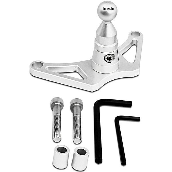 【メーカー在庫あり】 キジマ テックマウントTECHMOUNT 4G センターマウント 08年-13年 ZX1400、ニンジャ ZX-14 シルバー TM-481009 HD店