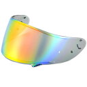 【メーカー在庫あり】 ティーズ T's ミラーシールド CWR-1ピンロック ダークスモーク レッド 022MS-CWR1DSRE HD店