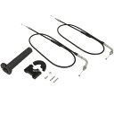 ポッシュ POSH コンパクトハイスロットルキット 1095mm 黒 090678-K1 HD店