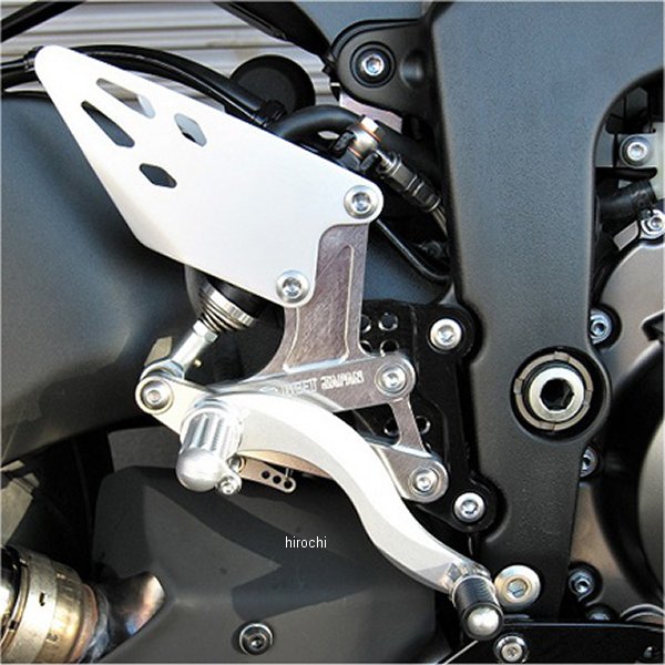 ビート BEET バックステップ 固定式 19年 ニンジャ ZX-6R ハイパーバンク シルバー 0111-KE8-20 HD店