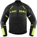 アイコン ICON 春夏モデル ジャケット CONTRA2 LEATHER HIVIZ 3XLサイズ 2810-3659 HD店