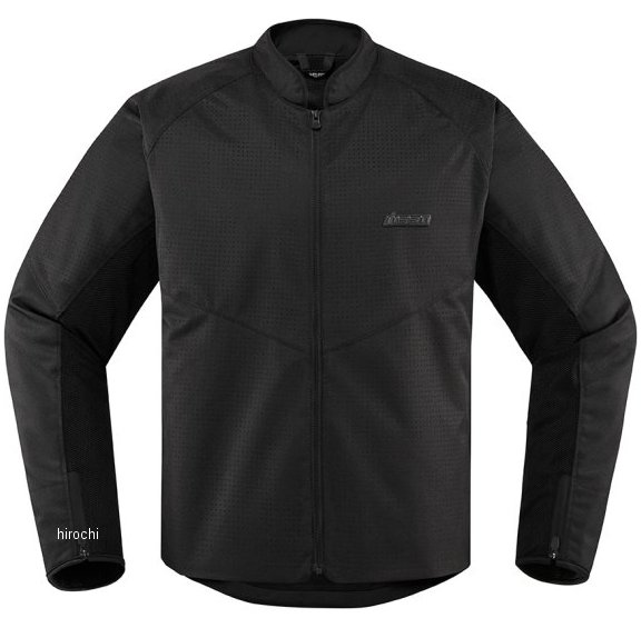 アイコン ICON 春夏モデル ジャケット HOOLIGAN PERFORATED 黒 XLサイズ 2820-5278 HD店