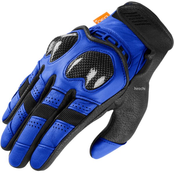 アイコン ICON 春夏モデル グローブ CONTRA 2 青 Sサイズ 3301-3701 HD店