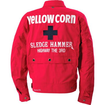 イエローコーン YeLLOW CORN 2020年春夏モデル コットンツイルジャケット 赤 Mサイズ YB-0100 HD店