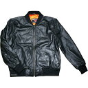モトフィールド MOTO FIELD 春夏モデル MA-1レザージャケット レディース 黒 LLサイズ MF-LJ131L HD店