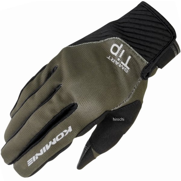 【メーカー在庫あり】 GK-185 コミネ KOMINE 春夏モデル ストレッチメッシュグローブ ルーチェ2 オリーブ Lサイズ 06-185 HD店(2)