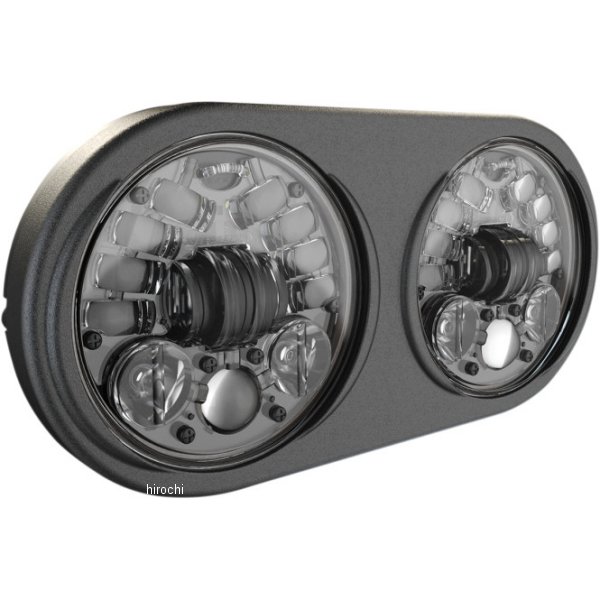  JWスピーカー J.W. Speake LED ヘッドライト 5.75インチ アダプティブ2 H4 FLTR 黒 2001-1783 HD店