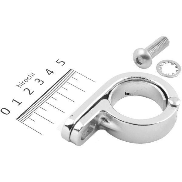 【USA在庫あり】 クリアキン Kuryakyn P-クランプ 1.125インチ(29mm)-1.25インチ(32mm) クローム 1個売り kur4024 HD店