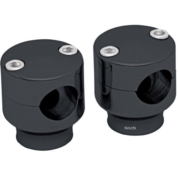 【USA在庫あり】 コビントン Covingtons 1インチハンドルバー 1.5インチ(38mm)高 ライザー 黒 0602-0141 HD店