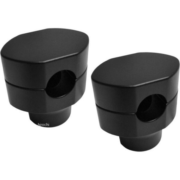  LAチョッパーズ LA Choppers 1インチハンドルバー 1.5インチ(38mm)高 ライザー スプリンガー 黒つや消し 0602-0799 HD店