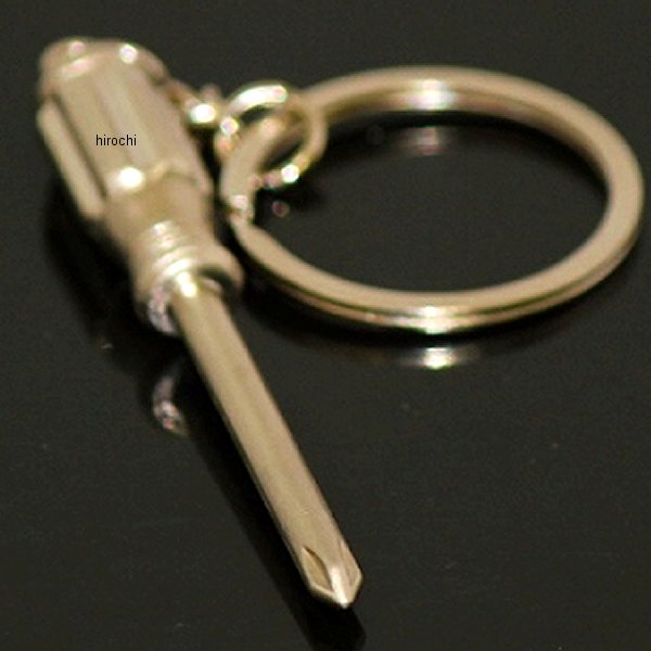 【メーカー在庫あり】 マッドマックス MAD MAX DIYキーホルダー アルミ製 工具シリーズ ドライバー シルバー MM50-0396-07S HD店