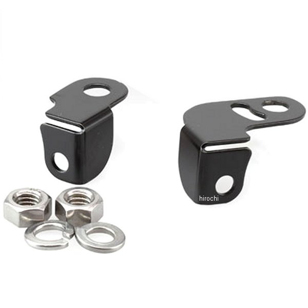 【メーカー在庫あり】 キジマ noランプ専用ステー フロント ハーレーダビッドソン ミラーマウント用 左右セット HD-01904 HD店