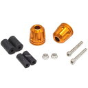 アクティブ ACTIVE アルミバーエンドロング リボルバー φ33 ゴールド 左右ペア 60800113 HD店