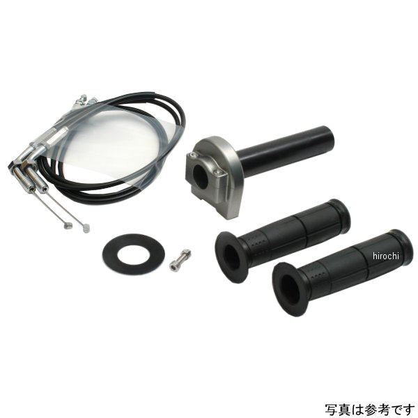 アクティブ ACTIVE スロットルキット TMRキャブレターキット専用 タイプ1 巻取径φ42 TMR用 800mm メッキ/ガンメタ 1068724 HD店