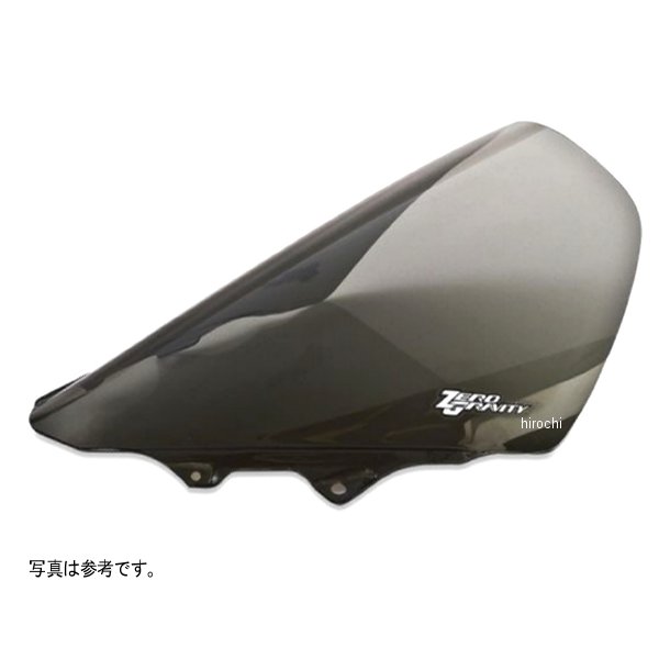 ゼログラビティ ZERO GRAVITY スクリーン 19年 ZX-6R スポーツツーリング ダークスモーク 2324719 HD店
