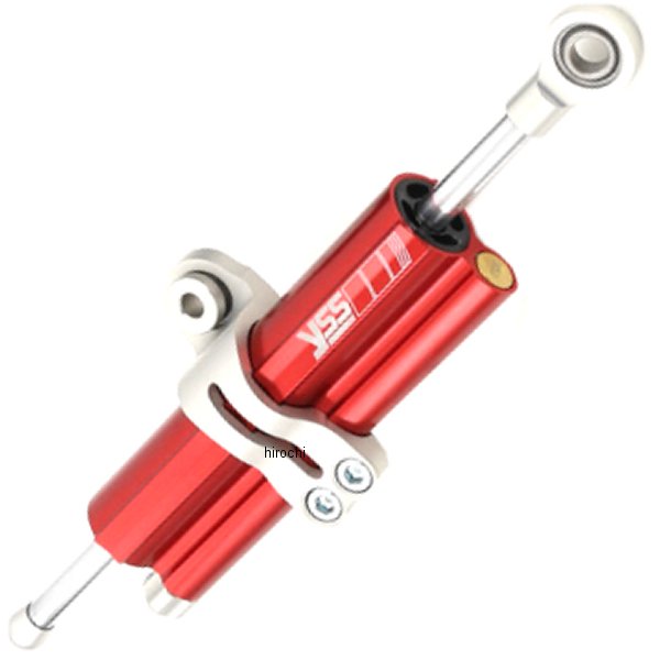 ワイエスエス YSS ステアリングダンパー 全長75mm 14年-17年 Z1000 赤 124-0310053 HD店