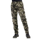【メーカー在庫あり】 PK-744 コミネ KOMINE 秋冬モデル プロテクトライディング コットンカーゴパンツ レディース カモフラージュ WLサイズ 45...