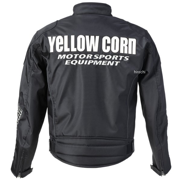 イエローコーン YeLLOW CORN 秋冬モデル ウィンタージャケット 黒/アイボリー 3Lサイズ YB-0303 HD店