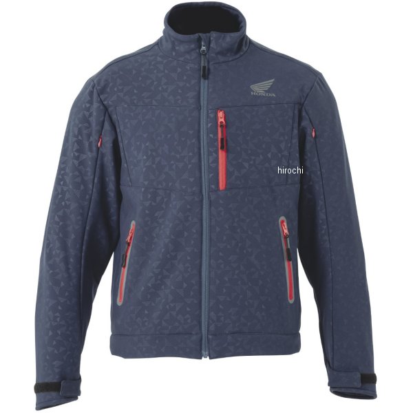 ホンダ純正 秋冬モデル 防風ソフトシェルジャケット ネイビー LLサイズ 0SYEX-23A-V HD店