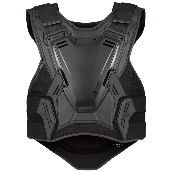 アイコン ICON FIELD AROMOR3 VEST STEALTHサイズ:L/XLカラー:ブラック標準装着プロテクター:胸、背【素材】bio-foam、air-mesh【仕様説明】・通気性の高いbio-foamとair-mesh素材使用・胸、背中D4OViperプロテクター装備・ICONジャケットやレザースーツの下に着用できる様にデザイン・ベンチレーション2701-0933楽天 HD店