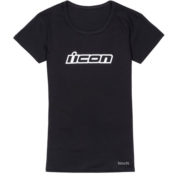 アイコン ICON Tシャツ CLASICON 黒 レディース XSサイズ 3031-3924 HD店