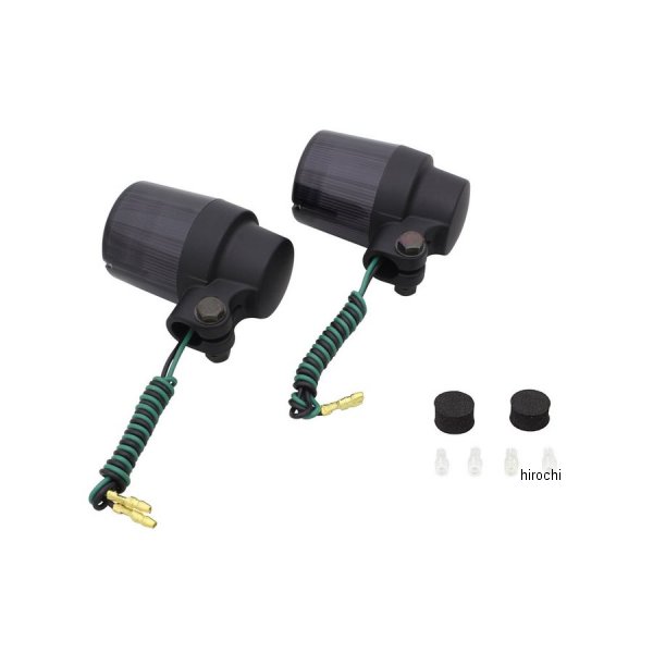 【メーカー在庫あり】 ポッシュ POSH キャスト スーパーバイクタイプ(2個入り）電球無し S球 ブラックボディ/スモークレンズ 093231-26 HD店