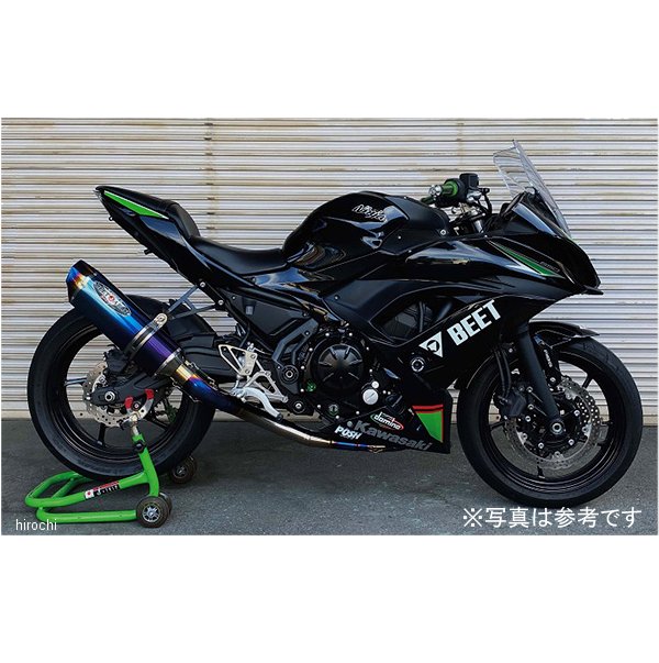 ビート BEET フルエキゾースト ナサートRエボリューション TYPE2 17年以降 Ninja650 チタン 1002-B61-50 HD店