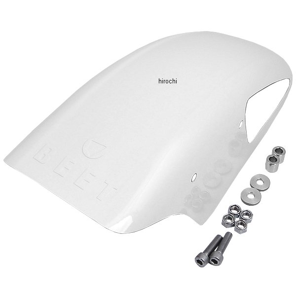 【メーカー在庫あり】 ビート BEET レーシングフェンダー ZRX400、ZRX400- 白 0302-K39-05 HD店