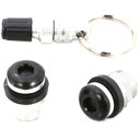 【メーカー在庫あり】 キタコ インビジブル Aバルブセット T2 黒 0901-509-00250 HD店