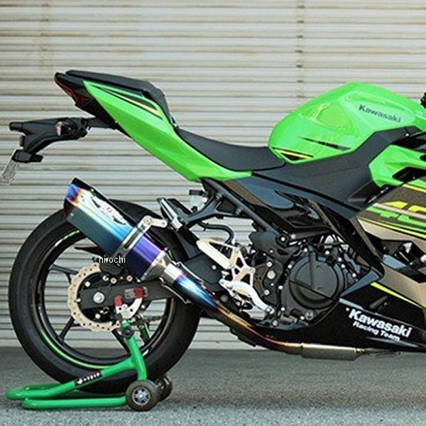 【メーカー在庫あり】 ビート BEET フルエキゾースト ナサートエボリューション TYPE2 18年-19年 Ninja400 ブルーチタン 0227-KE4-BL HD店