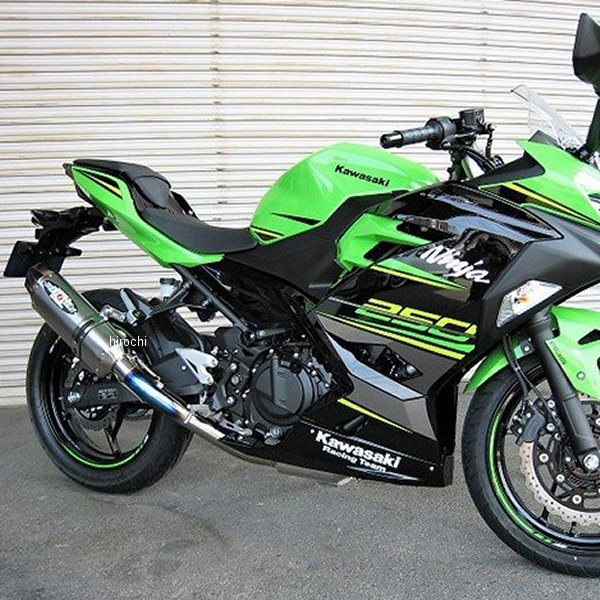 ビート BEET フルエキゾースト ナサートエボリューション TYPE2 18年 Ninja250 チタン 0227-KE5-50 HD店