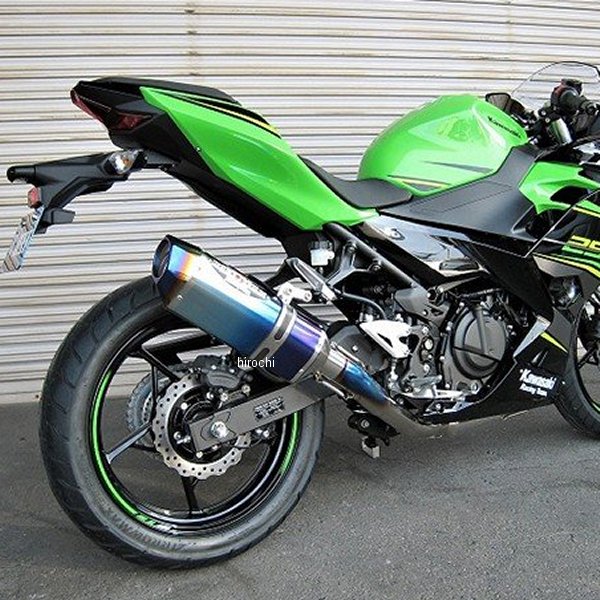 ビート BEET フルエキゾースト ナサートエボリューション TYPE2 18年 Ninja250 ブルーチタン 0227-KE5-BL HD店