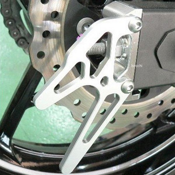 ビート BEET レーシングスタンドフック 18年-19年 Ninja400、Ninja250 シルバー 0611-KE4-09 HD店