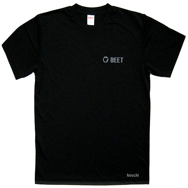 ビート BEET ドライTシャツカラー:黒【仕様説明】BEETロゴを印刷した吸汗速乾素材で、UVカット機能を採用したオリジナルドライTシャツです。0700-BDX-04楽天 HD店