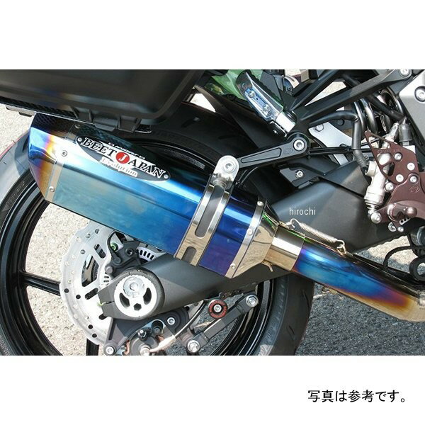 ビート BEET 補修用サイレンサー ナサートエボリューション TYPE2 右側 13年以前 Ninja1000 メタルブラック 8271-KB2-M2 HD店