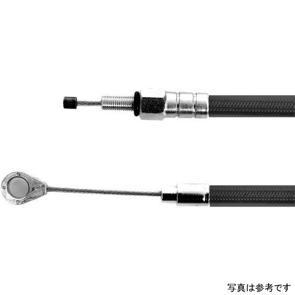 サンダーバイク クラッチ ケーブル 165cm ハーレー BigTwin 6速 黒 THU-52-70-415 HD店