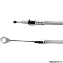 サンダーバイク クラッチ ケーブル 175cm ハーレー BigTwin 6速 ステンレスメッシュ クリアコート THU-52-70-420 HD店