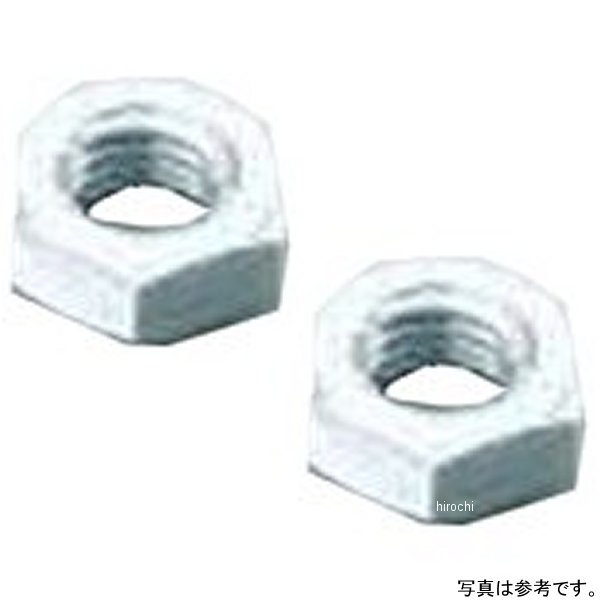 【メーカー在庫あり】 キタコ 六角ナット3種薄型 M6 ユニクロ 2個入り 0900-001-08004 HD店