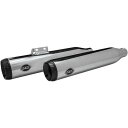 【USA在庫あり】 S&Sサイクル S&S Cycle スリップオンマフラー Grand National FLFB/FLSL クローム 1801-1361 HD店