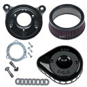 【USA在庫あり】 S&Sサイクル S&S Cycle エアクリーナー ミニ ティアドロップ Twin Cam 黒 1010-2324 HD店